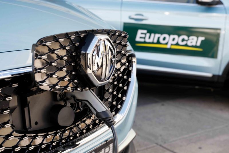 Europcar adding MG ZS EVs to its fleet