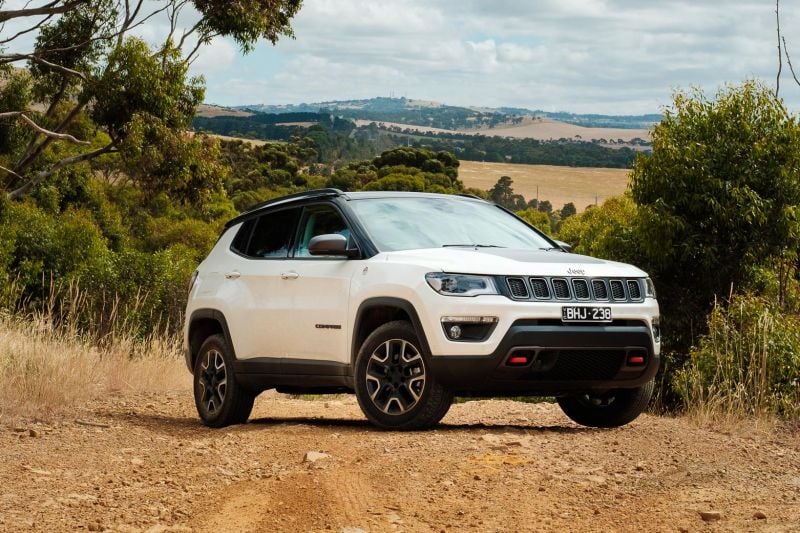 2021 Jeep Compass Trailhawk off-road
