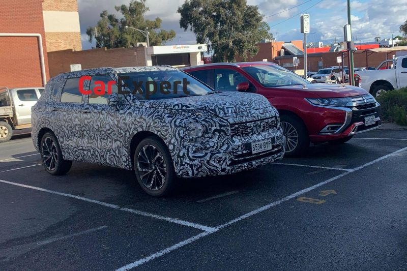 2022 Mitsubishi Outlander spied testing in Australia