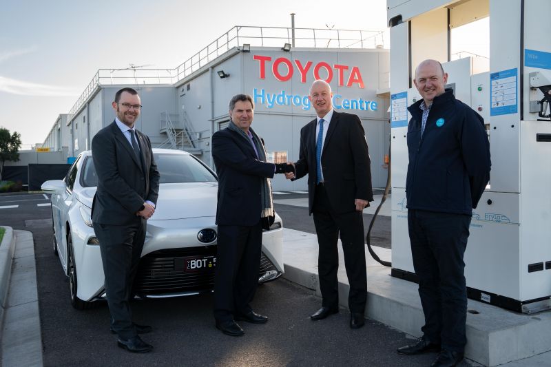 Toyota delivers hydrogen Mirai to CSIRO