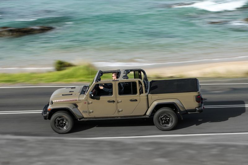 Jeep Gladiator range reshuffled, payload increased