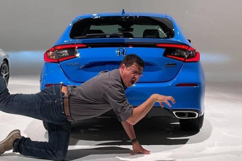 2022 Honda Civic hatch leaked