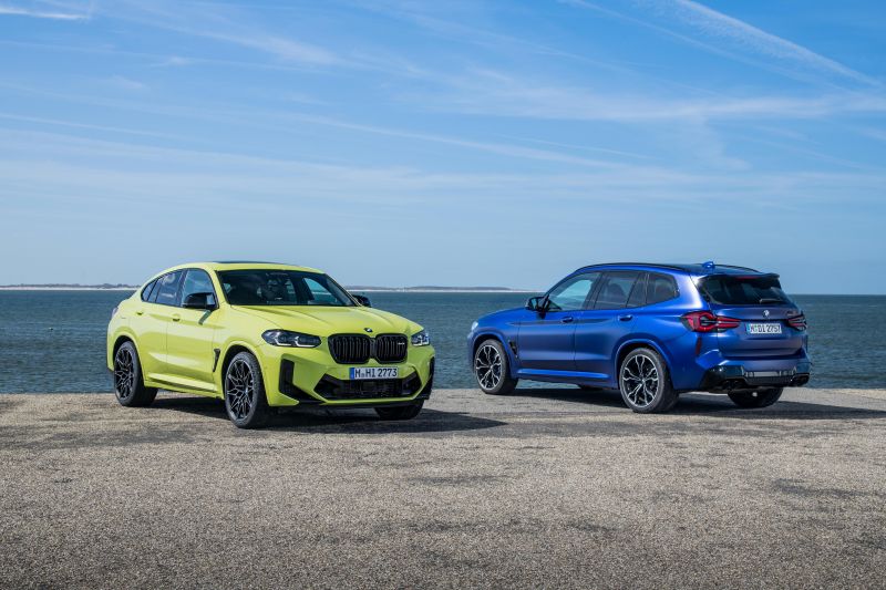 2022 BMW X3 M, X4 M Competition price and specs