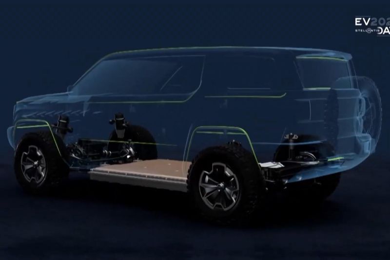 Jeep teases electric off-roader