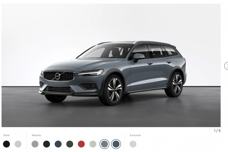 2022 Volvo V60 Cross Country price and specs