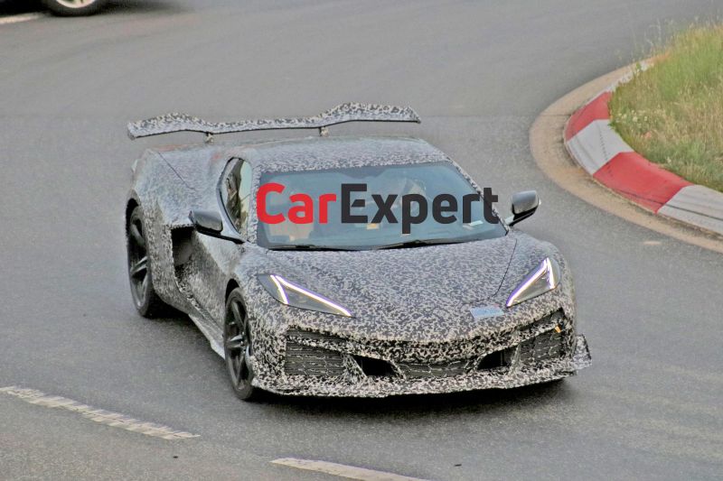 2023 Corvette Z06 spied featuring Australian carbon wheels