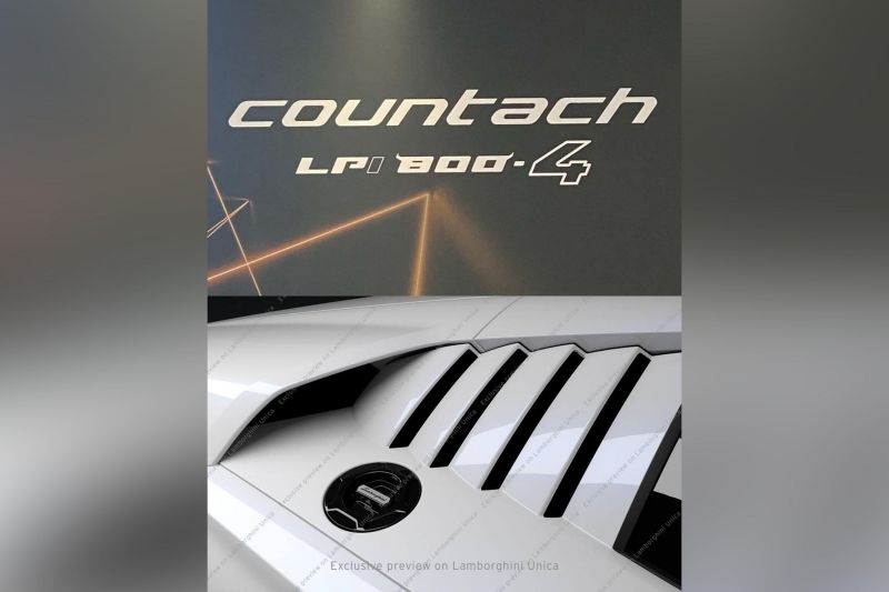 Lamborghini Countach: Classic name confirmed for new car