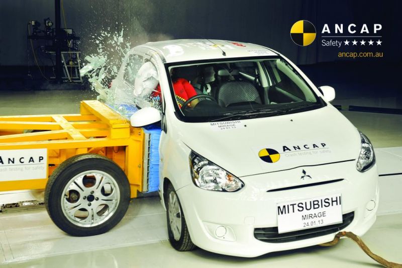 Mitsubishi may axe Mirage due to side impact standards