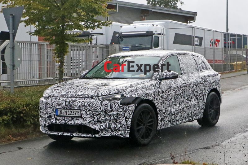 2022 Audi Q6 e-tron spied