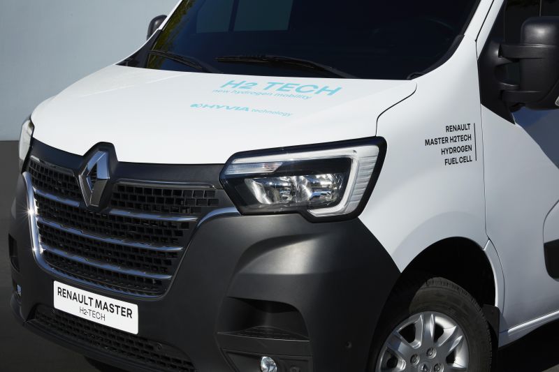 2022 Renault Master Van H2-Tech hydrogen fuel-cell van revealed