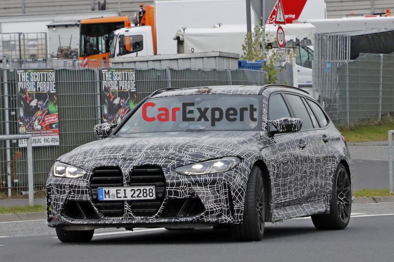 2023 BMW M3 Touring spied again