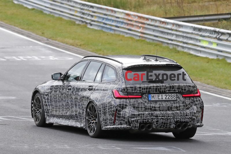 2023 BMW M3 Touring spied again