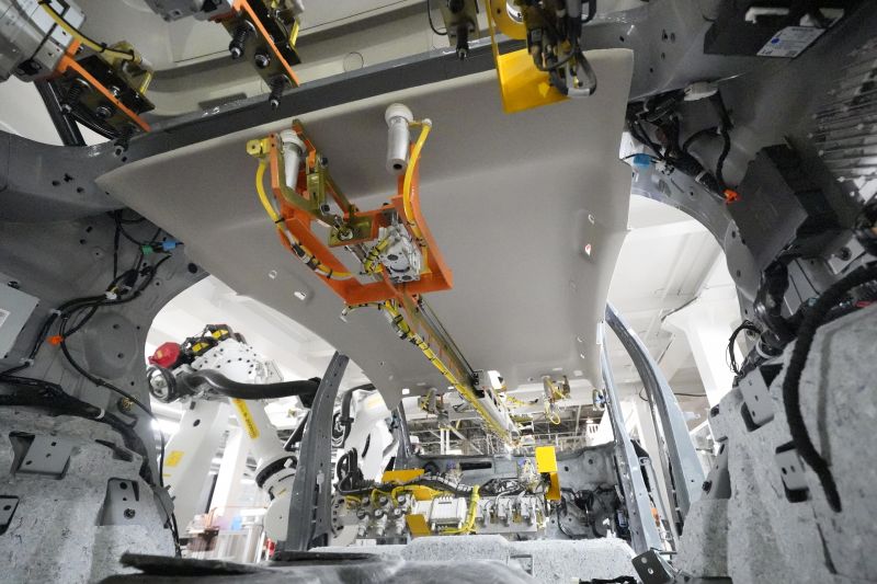 Nissan reveals overhauled Ariya EV factory
