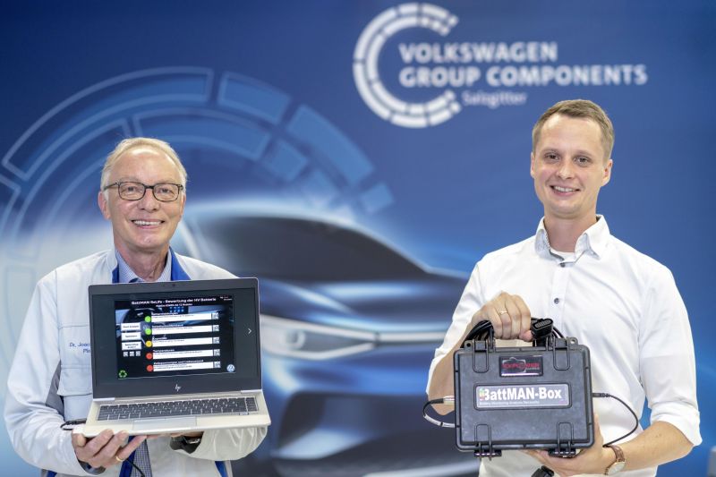 Volkswagen reveals ‘BattMan’ electric car software