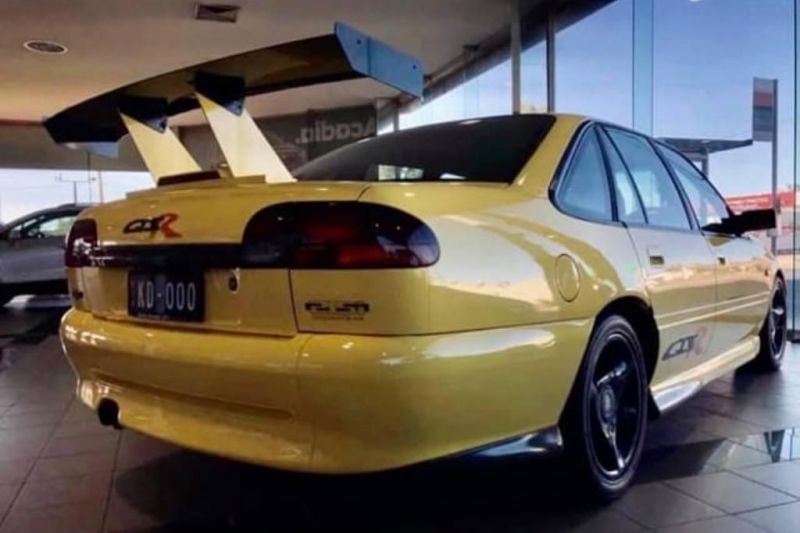 HSV GTS-R damaged in Melbourne storms