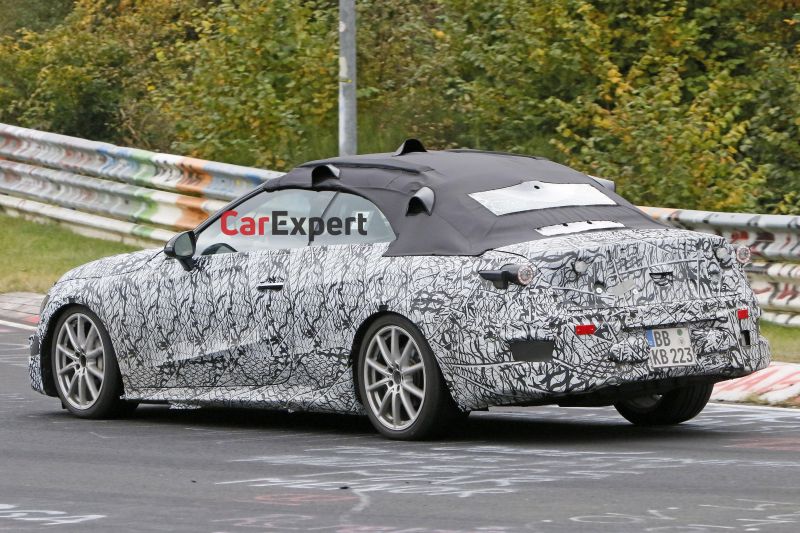 2022 Mercedes-Benz CLE convertible spied