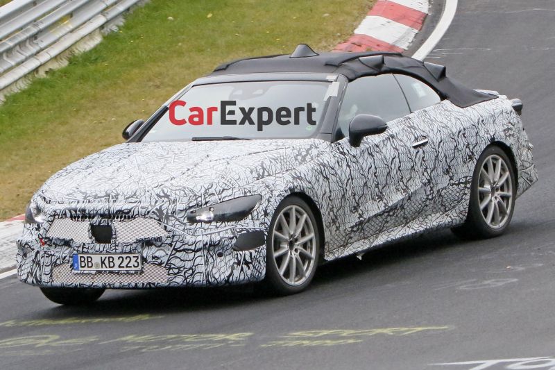 2022 Mercedes-Benz CLE convertible spied