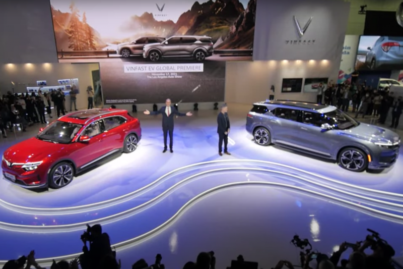2023 VinFast e35 and e36 electric SUVs revealed for global markets