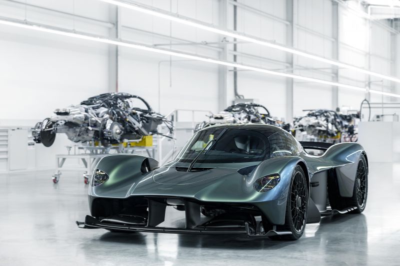 2022 Aston Martin Valkyrie first customer model produced
