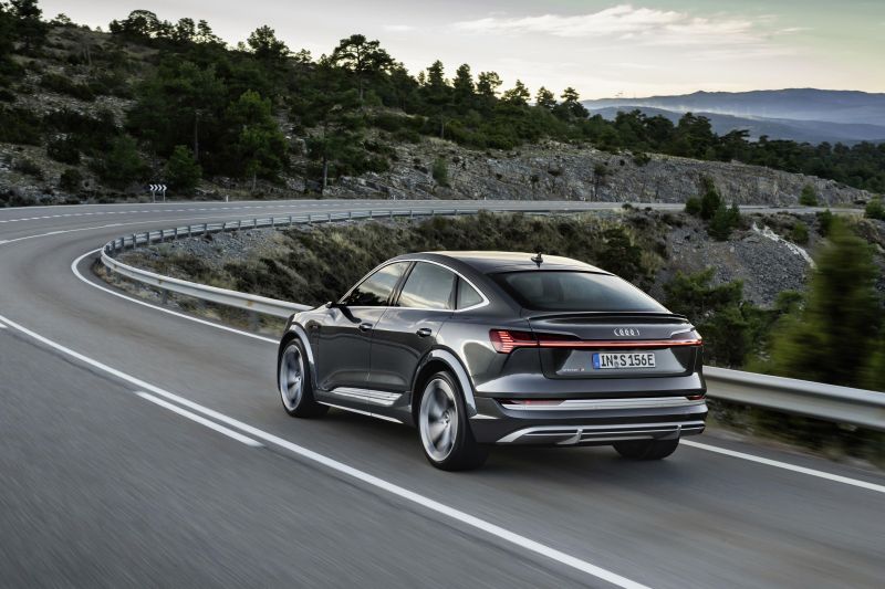 2022 Audi e-tron S priced from $165,600, here early in 2022