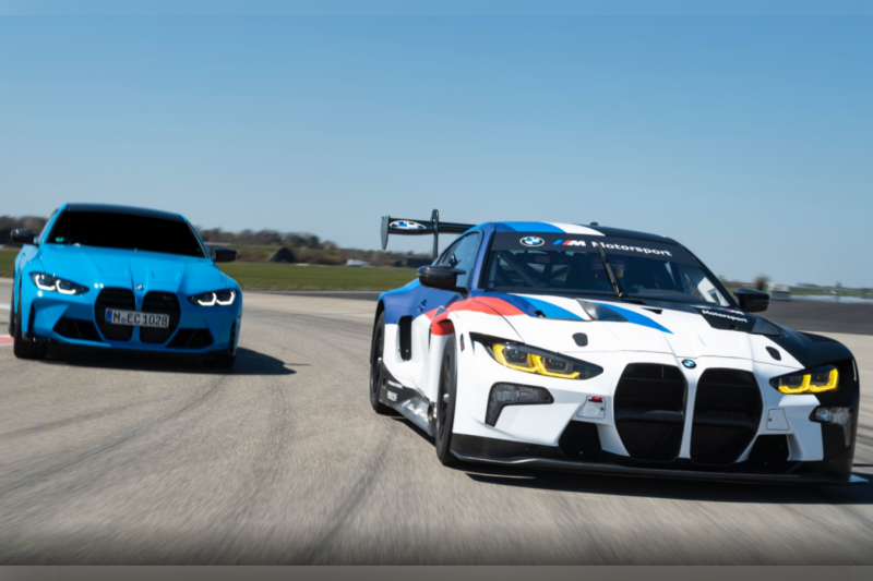 BMW teases G82 generation M4 GT4 track-only racer