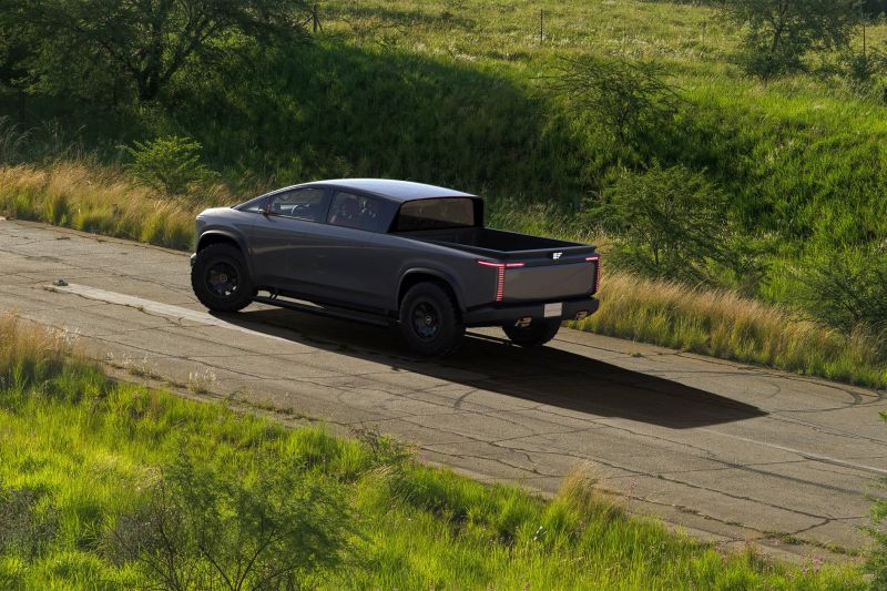 Electric startup EdisonFuture reveals pickup, van concepts in LA