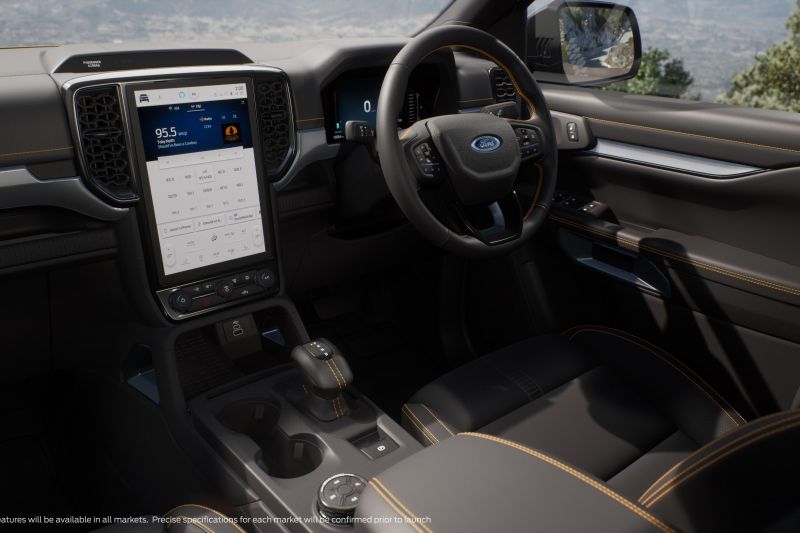 2023 Volkswagen Amarok interior teased, again