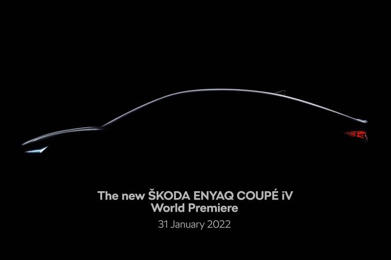 2022 Skoda Enyaq Coupe iV teased