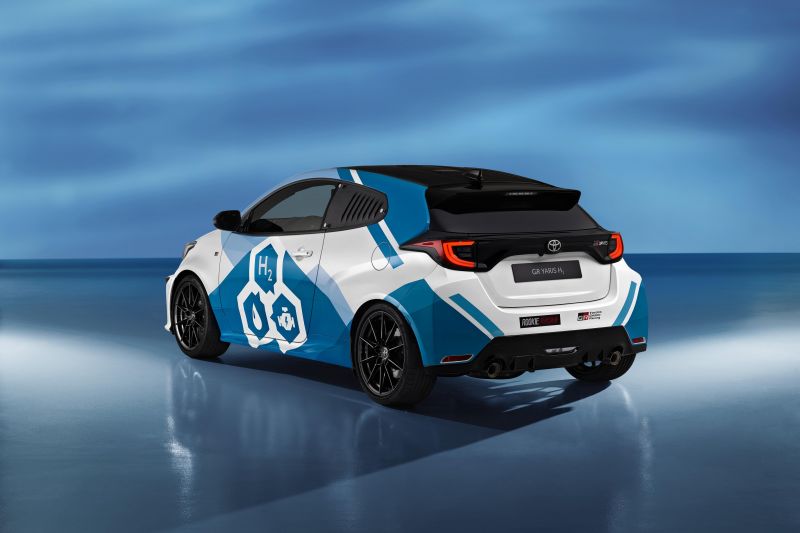 Toyota unveils hydrogen-powered GR Yaris concept