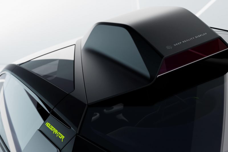 WayRay Holograktor augmented reality concept car revealed