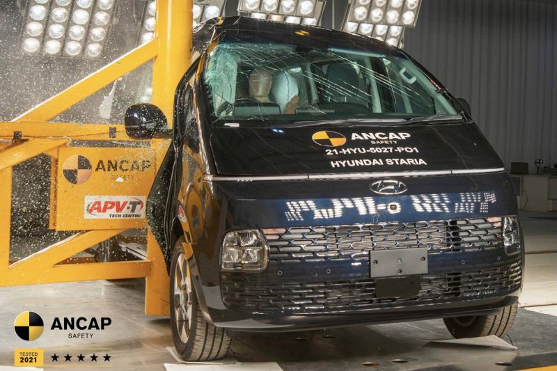 Hyundai Staria and Staria Load receive five-star ANCAP safety rating