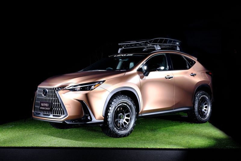 Lexus NX PHEV Offroad Concept takes premium brand 4x4-ing