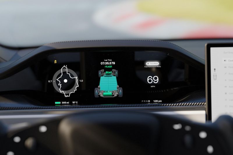 Tesla Model S Plaid gains Track Mode with torque-vectoring
