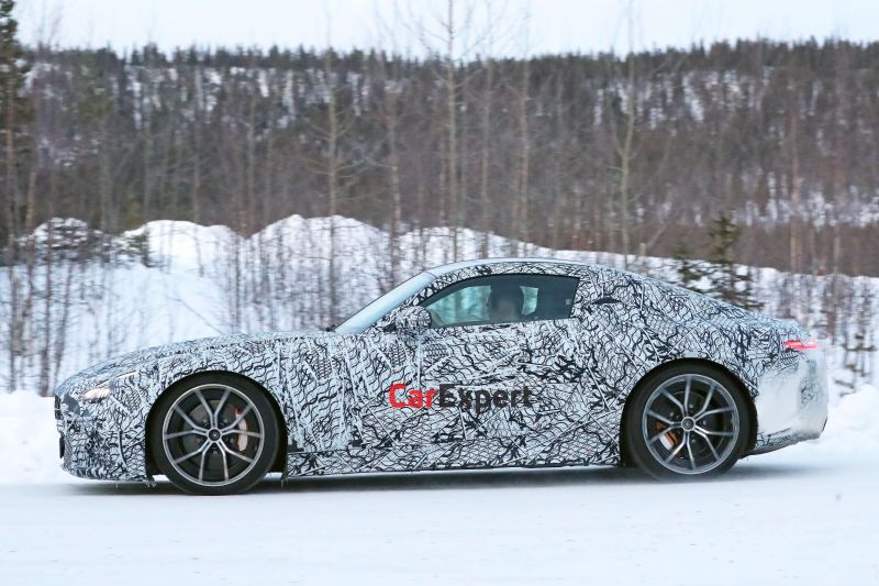 2023 Mercedes-AMG GT coupe spied