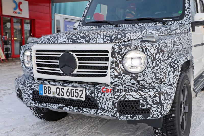 2023 Mercedes-Benz G-Class facelift spied
