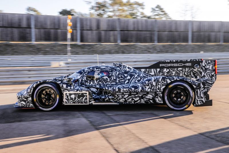 Porsche begins track testing its LDMh prototype