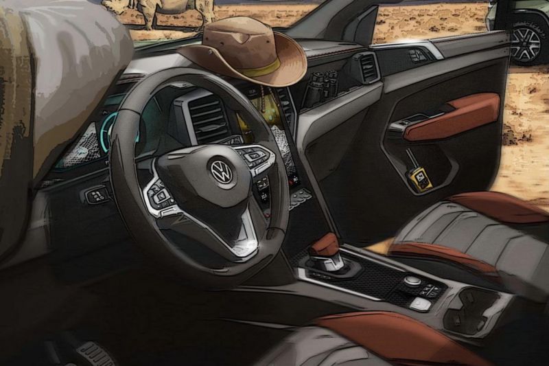 2023 Volkswagen Amarok teased, again