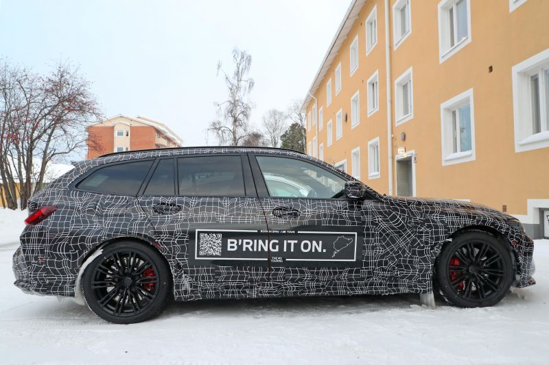 2023 BMW M3 Touring spied