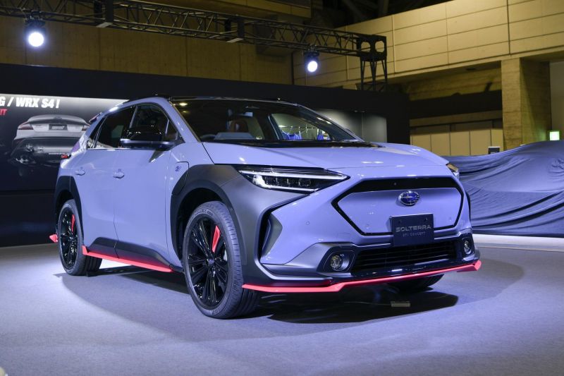 Toyota and Subaru reveal sporty electric SUV concepts