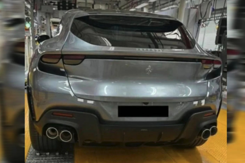 2023 Ferrari Purosangue SUV leaked