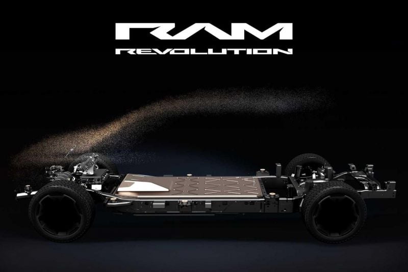 Ram 1500 BEV teased, due in 2024