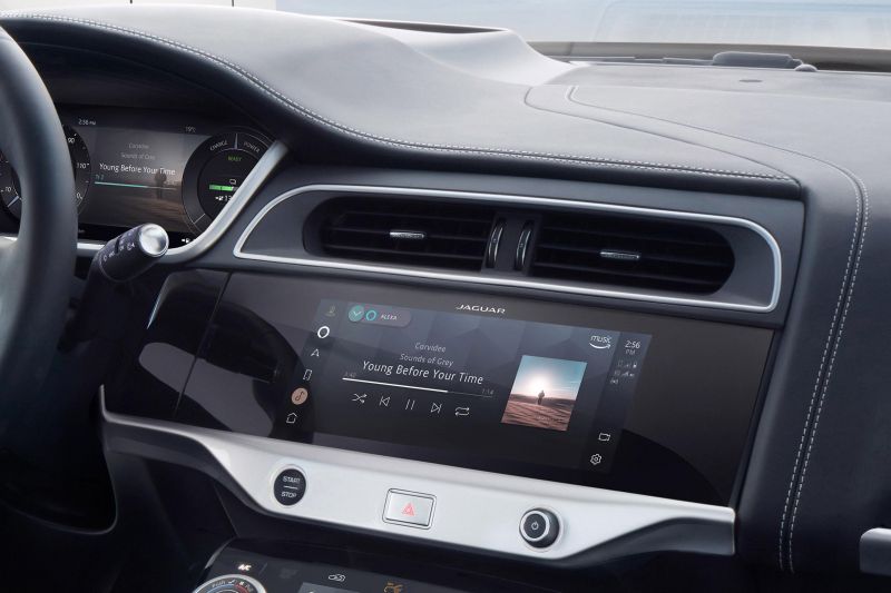 2023 Jaguar I-Pace debuting in-car Amazon Alexa for Australia