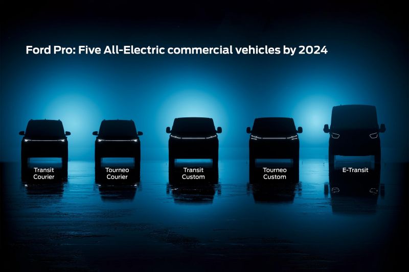 Ford teases first VW-based electric vehicle