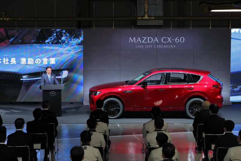 2023 Mazda CX-60 enters production ahead of launch this year