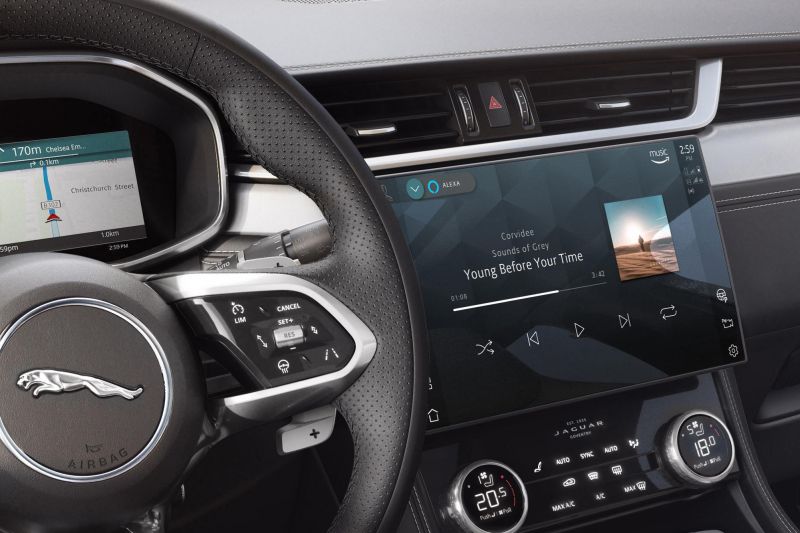 2023 Jaguar F-Pace range gets Amazon Alexa, new 400 Sport trim