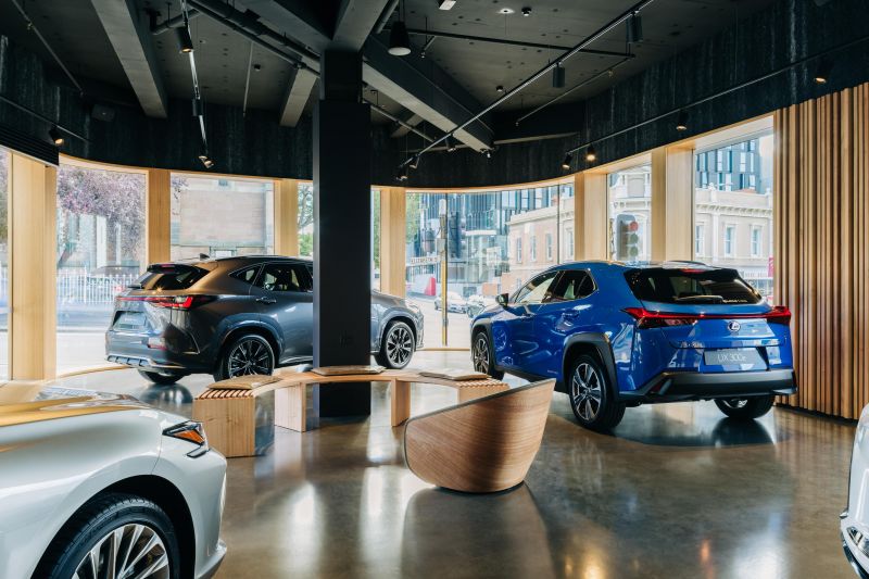 Lexus opens swish Tasmanian showroom, event space