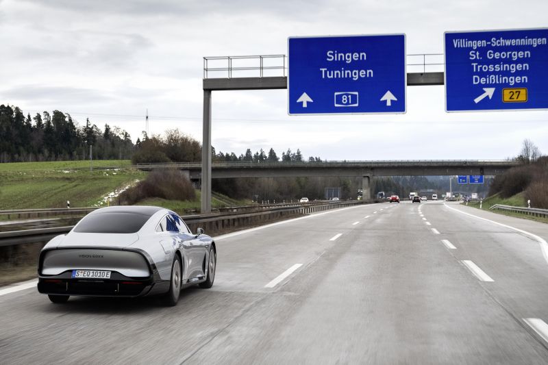 Mercedes-Benz EV concept exceeds 1100km range per charge