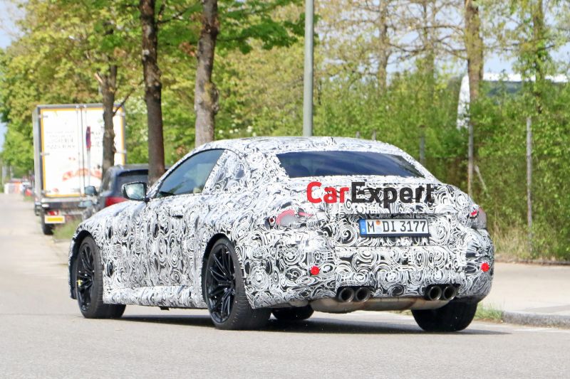 2023 BMW M2 spied inside and out