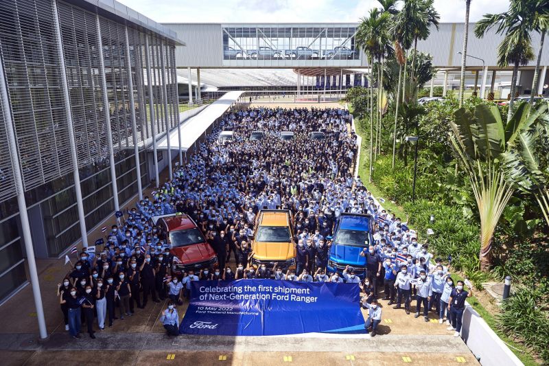 2022 Ford Ranger: First batch leaves factory for Australia