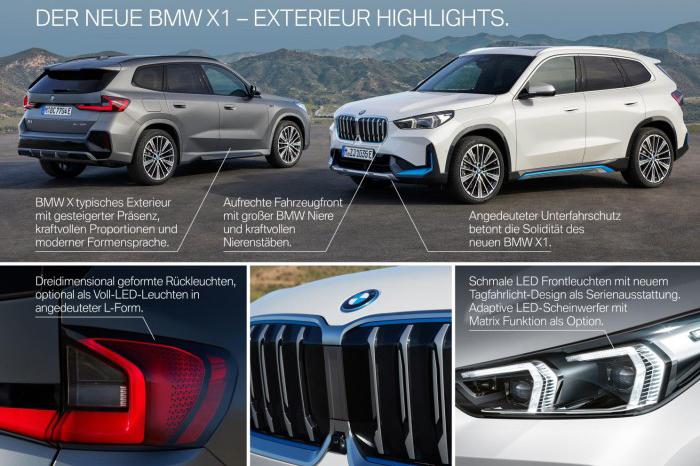 2023 BMW X1 and iX1 leaked
